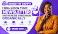grow your newsletter and increase subscribers organically