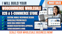 build woocommerce wholesale website, b2b ecommerce, wholesale store