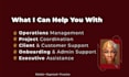 manage your operations and projects