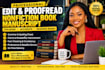 edit and proofread your nonfiction book manuscript