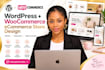 ecommerce website online store design using wordpress woocommerce