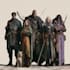make dnd character party, fantasy character party