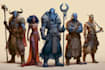 create powerful dnd heroes villains and fantasy characters
