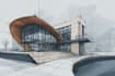 create architectural hand drawn sketches