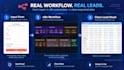 automate lead generation from google maps, linkedin with n8n