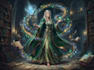 create scifi, fantasy, superhero character design