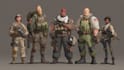 draw military themed character illustrations