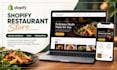 build shopify restaurant store with online ordering menu reservation system