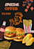 design restaurant poster and food flyer