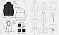 create fashion tech pack design, apparel tech pack cad, clothing tech pack