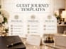 create professional hotel guest communication templates