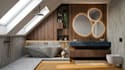 do 3d laundry interior, mudroom, cabinet, bathroom design, vanity with 3d model