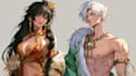 create custom anime cartoon character illustrations