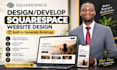 design redesign squarespace booking website with acuity scheduling