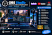 configure obs studio for twitch youtube and live streaming