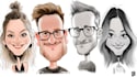design a professional custom caricature illustration