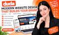 build duda website design, redesign duda website develop duda website