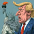 do a political or satirical cartoon