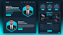 design modern personal portfolio website