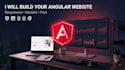develop an angular website