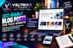 write professional SEO website content and web copy
