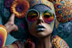 create bending psychedelic art with surreal trippy visuals