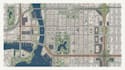 create custom map illustration, flat map, business location map