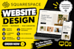 build squarespace, website design, redesign sqaurespace, website development