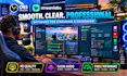 setup obs studio or streamlabs for live streaming and record