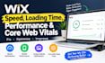 optimize wix website speed, loading time, performance and core web vitals