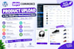 upload products to your wordpress woocommerce website