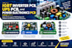 design igbt inverter pcb, ups pcb, and power electronics pcb