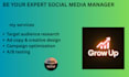 be your social medial manager