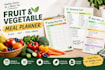 create a fruit and vegetable meal planner and grocery list