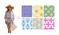 design modern seamless patterns