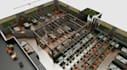 detailed 3d restaurant,cafe, bar,interior design, seating layout,realisticrender