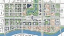 create detailed urban map, city illustrations and site plans