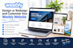 design or redesign and customize your weebly website