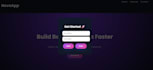 create a responsive landing page web
