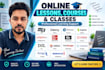 assist you in your online lessons, courses, and classes