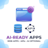 develop a full stack web app with fastapi, rails, and react