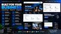 and develop a modern professional landing page