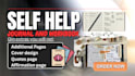 write self help ebook, journal and workbook, mental  ebook, guided planner