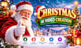 create stunning christmas ai videos and festive holiday animations