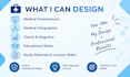 design professional medical presentations and infographics