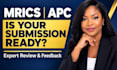 review and improve your mrics apc competency submission