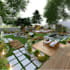 do backyard design, garden 2d, site plan as a landscape