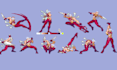 do pixel art animation pixel art character pixel sprite sheet pixel animation