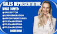 sales representative cold calling telemarketing lead generation b2b telesales