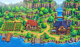 create topdown pixel art tileset map character sprite sheet rpg maker game asset